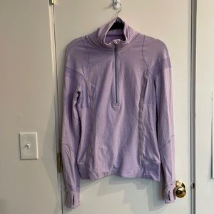 Lululemon half zip long sleeve size 10